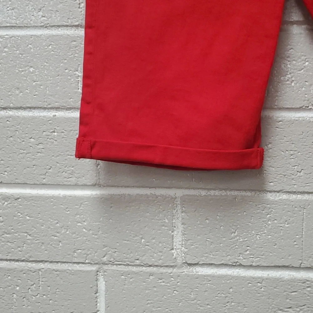 NYDJ Red Jean Shorts